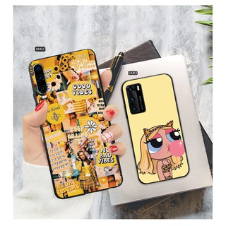 เคสโทรศัพท์ซิลิโคน แบบนิ่ม สีเหลือง สําหรับ Samsung Galaxy A51 A71 A81 A91 A01 EU A11