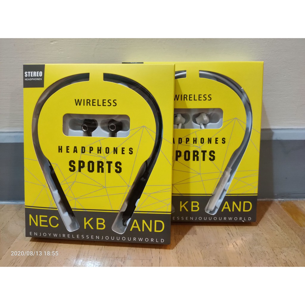 หูฟังบลทูธ รุ่นคล้องคอ หูฟังsports หูฟัง wireless เชื่อมต่อง่าย เสียงดี "สินค้าพร้อมจัดส่ง" K-55