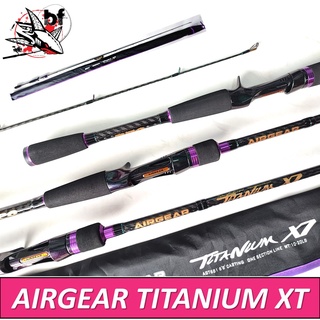 BPFSEP130 ลด130.- คันเบ็ด Airgear Titanium XT by BPO คันกราไฟท /6.87ฟุต ท่อนเดียว และ2ท่อน เวท8-17/12-25