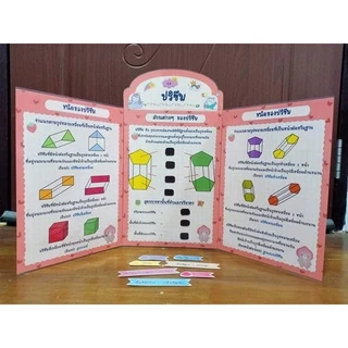 สื่อการสอนคณิตศาสตร์ ป๊อบอัพ เรื่อง ปริซึม