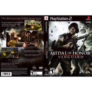 MEDAL OF HONOR VANGUARD [PS2 US : DVD5 1 Disc]