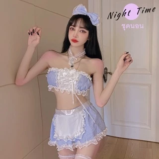 ชุดนอน ชุดนอนไลฟ์สด สำหรับไลฟ์สด SET-033
