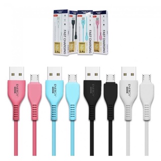 Energy สายชาร์จUSB (Micro) ชาร์จเร็ว 2.4A สินค้าคุณภาพรับประกัน6เดือน