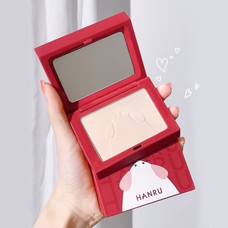 〰️ แป้งเบลอรูขุมขน ♥️ Hanru Long Lasting Pressed Powder #ให้ฟินิชผิวแมตต์