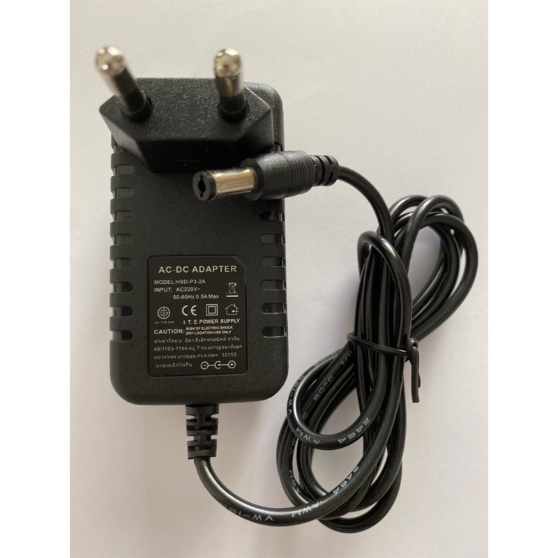adapter 9V2A หัว2.5 ใช้กับRouter กล่องทีวี เครื่องใช้ไฟฟ้าทั่วไป