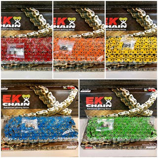 โซ่ EK Chain 520 Oring 120 ข้อ ข้อย้ำ Made in Japan