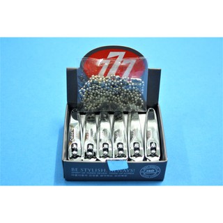 กรรไกรตัดเล็บ 777 - 118 (12 ชิ้น), 777 Nail Clippers - 118 (12 pieces)