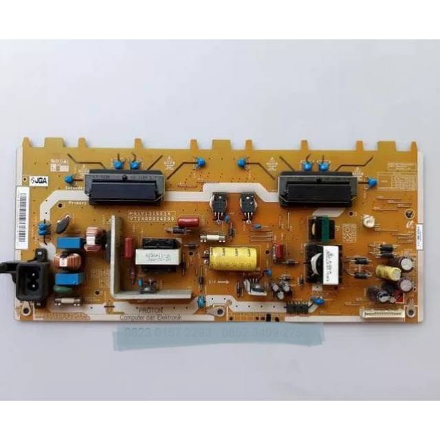 MESIN Toshiba Regza 32PB2E 32PB20E LCD TV PSU. ปอนด์ต่อตารางนิ้ววี131601เอ . V71A เครื่องจ่ายไฟ00024