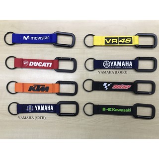 พวงกุญแจ MOVISTAR DUCATI KTM YAMAHA KAWASAKI KEYCHAIN VR 46 MOTO GP