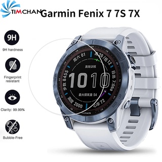 Garmin HD Watch ฟิล์มกระจกนิรภัย / คุณภาพพรีเมี่ยม 9H ความแข็งเต็มรูปแบบ ป้องกันแสงสะท้อน ป้องกันลายนิ้วมือ กระจกนิรภัย ป้องกันหน้าจอ / สําหรับ Garmin Fenix7 7S 7X