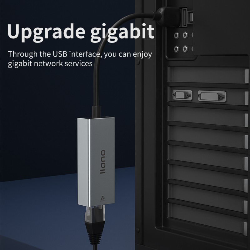 🔥ส่งไวจากไทย🔥llano อะแดปเตอร์การ์ดเครือข่ายอีเธอร์เน็ต usb to lan usb Ethernet 2.5 Gigabit usb3.0 to rj45