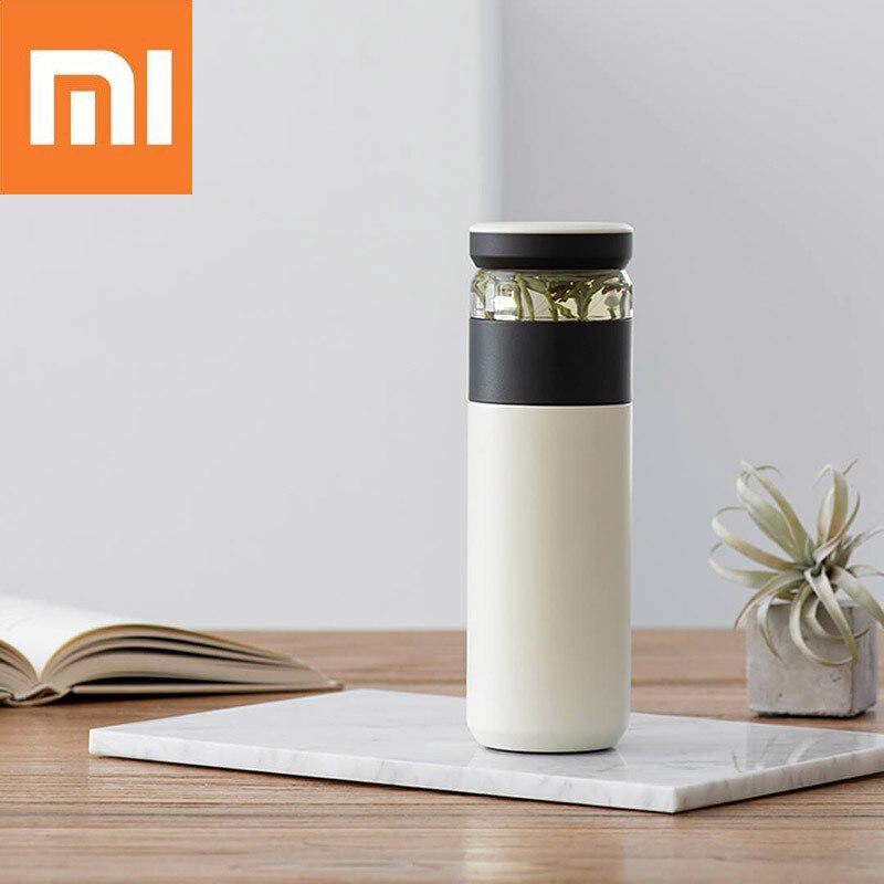 แก้วเก็บความร้อน Xiaomi Fun Home Portable Water Cup 520ml Outdoor Travel Tea water Bottle Warm Grade PP Mug Thermas