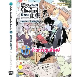 นิยายเกิดใหม่ทั้งทีก็เป็นสไลม์ไปซะแล้ว เล่ม 8.5 หนังสือ โนเวล นิยายสไลม์ สไลม์ เกิดใหม่ lp 29/7/65