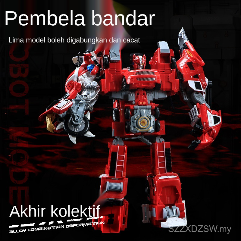 Review Aloi Ubah Bentuk Robot Kanak-Kanak Mainan Model Budak 