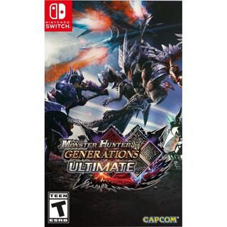 ผ่อนได้ 0% NINTENDO SWITCH GAME : MONSTER HUNTER GENERATIONS ULTIMATE (R1)(EN) ภาษาอังกฤษ แผ่นใหม่ในซีล ตรงปก