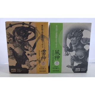 Kaiyodo Raijin Fujin ไรจิน ฟุจิน เทพลม เทพสายฟ้า Limited Tokyo National Museum