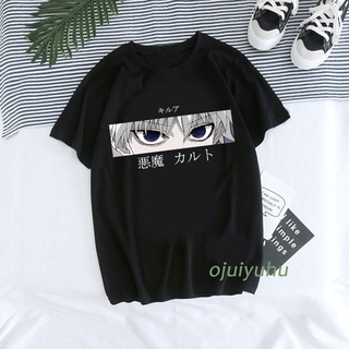 ผ้าฝ้ายพิมพ์ Harajuku Anime Unisex เสื้อยืดผู้หญิง Cool Tees เสื้อผ้า Harajuku กราฟิกเสื้อ T