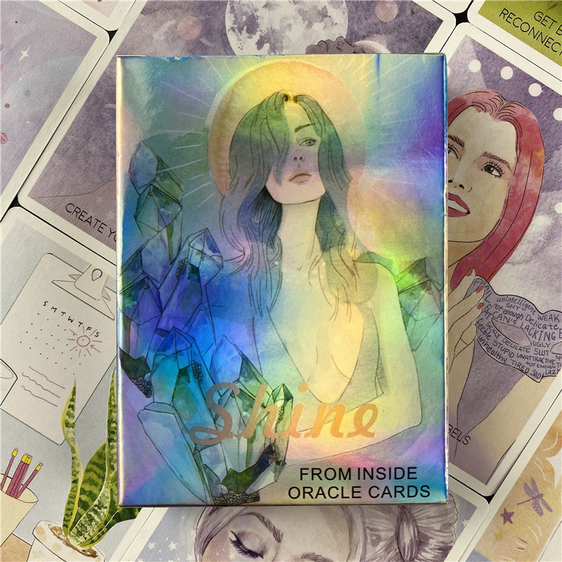 New English Card Game Shine From Inside Oracle Cards Divination Deck