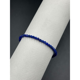 lapis lazuli 4 mm สร้อยข้อมือลาพิส ลาซูลี