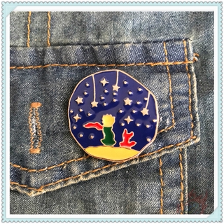 Le Petit Prince Series 03 : Enjoy Loneliness - Fairy Tale เข็มกลัดสําหรับตกแต่งเสื้อผ้า 1 ชิ้น