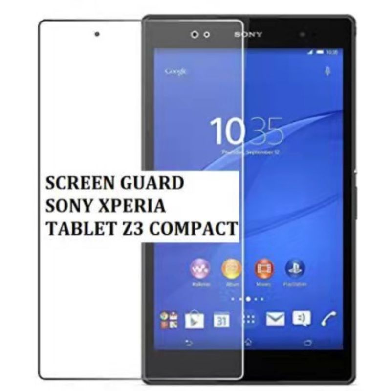 LAYER SONY XPERIA TABLET TAB Z3 COMPACT 8 นิ้ว TEMPERED GLASS GORILLA CLEAR HD SCREEN PROTECTOR