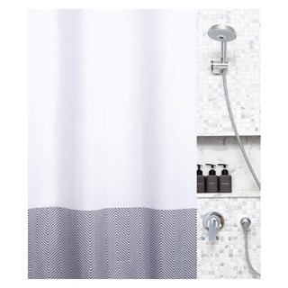 ผ้าม่านห้องน้ำ ม่านห้องน้ำ POLY WSP SCP-56 SM-05 180x180 ซม. ม่านห้องน้ำ ห้องน้ำ SHOWER CURTAIN WSP SCP-56 SM-05 180X180