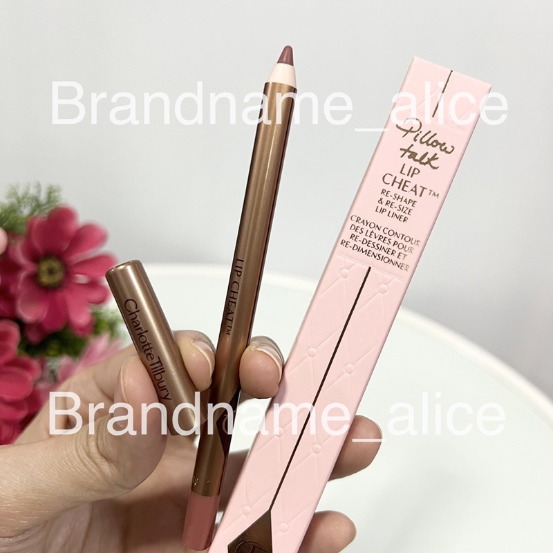 แท้ Charlotte tilbury lip cheat re-shape & re-size lip liner 1.2g สี Pillow Talk