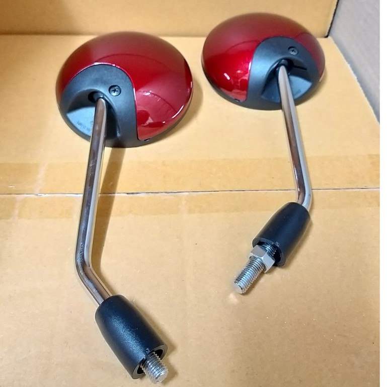 กระจก มองหลัง SCOOPY-I ปี 2009, 2012 สีแดงเลือดนก รหัสสี R326 # ขายเป็นคู่ # 1010-079-10ZRP - รูปที่ 5