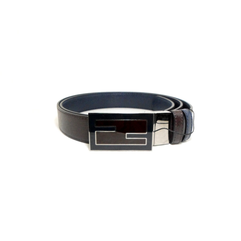 เข็มขัดผู้ชาย Fendi reversible belt sz 110 44 ใส่ทำงาน ใหม่ ของแท้