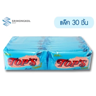 ผ้าเย็นขนหนูท็อปส์ TOP'S ขนาด 9 X 9 นิ้ว แพ็ค 30 ชิ้น