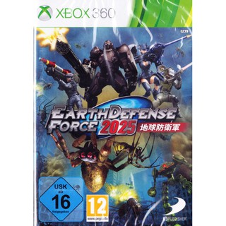 แผ่น XBOX 360 : Earth Defense Force 2025  ใช้กับเครื่องที่แปลงระบบ JTAG/RGH