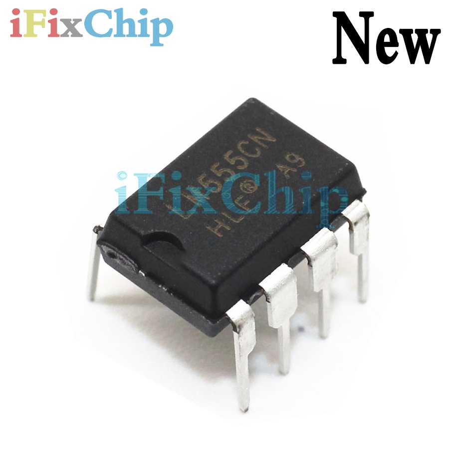 10 ชิ้น/ล็อต LM555CN LM555 DIP-8 新 IC ใน