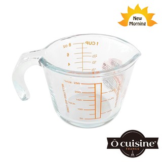 Ocuisine ถ้วยตวงแก้ว 8 ออนซ์ 8 oz Glass Measuring Jug