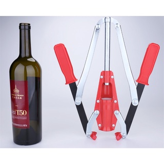 💓Corking Machine💓 สำหรับ Homebrewing Corks Corks ขวดไวน์ Corks แบบพกพา Double Lever Hand