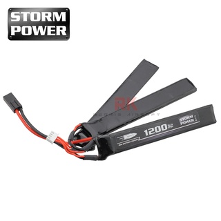 Storm Power 1200 mAh 11.1V 25C (Tamiya) 3 แผ่น