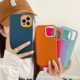 028 เคส -พร้อมส่งในไทย เคสมือถือ แบบประกบ/หลายสีสไตร์เกาหลี/ทุกวัน ขอบระเบิดจอ