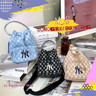 👜MLB Monogram Jacquard Bucket Bag NY