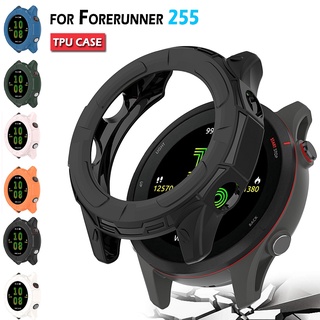 เคสซิลิโคน TPU แบบนิ่ม ป้องกันหน้าจอ อุปกรณ์เสริม สําหรับ Garmin Forerunner 255 Smart Watch