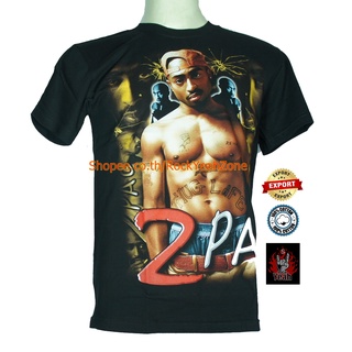 เสื้อวง 2 Pac Tupac เสื้อไซส์ยุโรป ทูพัค ชาเคอร์ PTA1268 เสื้อวงดนตรีร็อค เดธเมทัล