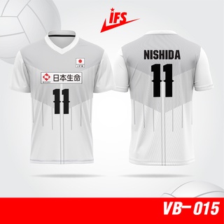 เสื้อวอลเลย์บอลทีมชาติญี่ปุ่นNISHIDA