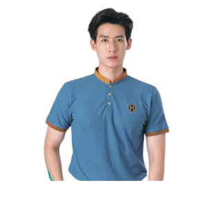 [ 16- 30 พ.ย.65 โปร 2 ตัว 500 ] เสื้อโปโล Hero1098 รุ่นคอจีนหนัง ⚡️ PLNOV60 ลดทันที 60.- เมื่อช้อปครบ 300.-