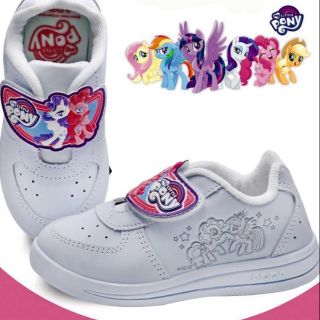 adda รองเท้าผ้าใบ นักเรียนสีขาว ลายPony รุ่น41G70