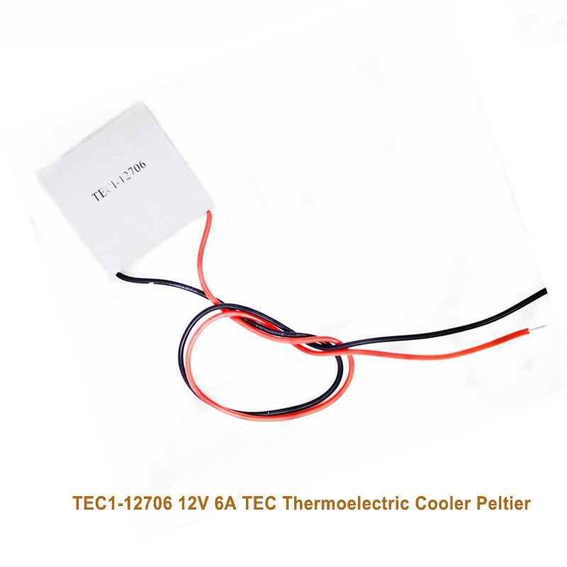 TEC1-12706 12706 TEC Thermoelectric Cooler Peltier 12V ใหม่เครื่องทําความเย็นเซมิคอนดักเตอร์ TEC1-12