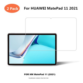 【2 แพ็ค】ฟิล์มกระจกนิรภัยกันรอยขีดข่วน Huawei Matepad 11 2021 Hd ป้องกันรอยขีดข่วน 9H สําหรับ Huawei Matepad 11 2021