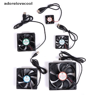 ADTH DC 5V USB Brushless Sleeve Bearing Fen Computer PC Silent Cooler Cooling Fan Lot Martijn