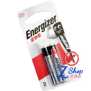 ถ่าน  Energizer E96 / 1.5v ถ่านอัลคาไลน์ 4A / AAAA ถ่านนาฬิกา ถ่านเครื่องช่วยฟัง นาฟิกา เครื่องคิดเลข แผงละ 2 ก้อน