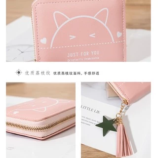 Y2116 กระเป๋าสตางค์ใบสั้น(Forever LOVELY)