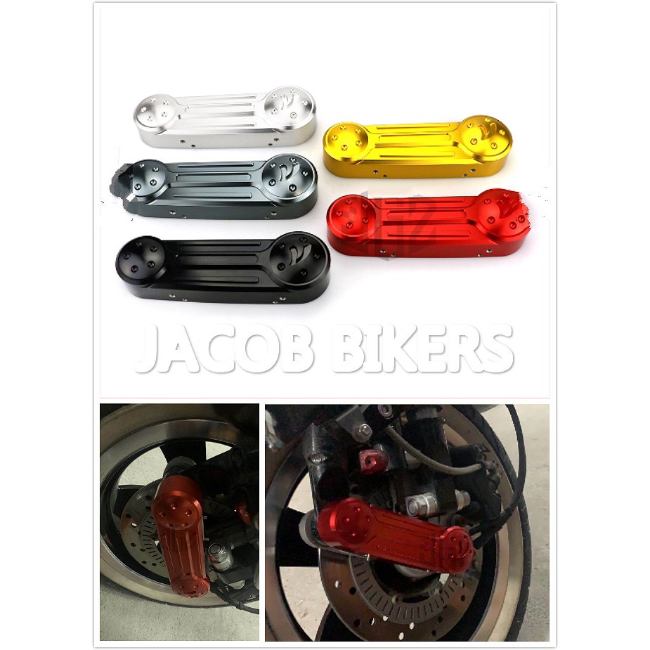 Piaggio Vespa GTS300 GTS 300 สกู๊ตเตอร์ศูนย์ล้อ Hub Cap เครื่องประดับ CNC อลูมิเนียมฝาครอบส้อมด้านหน