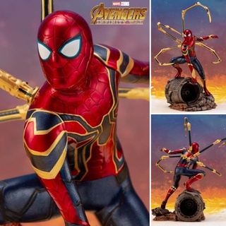 Figure ฟิกเกอร์ Model Marvel มาร์เวล Avengers Infinity War อเวนเจอร์ส Iron Spider ไอ้แมงมุม ไอรอน สไปเดอร์