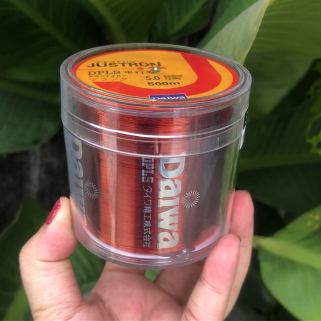 สายเอ็น Daiwa คุณภาพคุ้มราคา ส่งไวจากไทย เอ็นตกปลา เอ็นโหลด (สีแดง) 500เมตร ใช้แล้วจะติดใจ